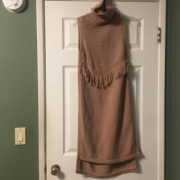 Anthropologie Nomad Morgan Carper Vesper Neutral Turtleneck Tunic - Picture 7 of 10